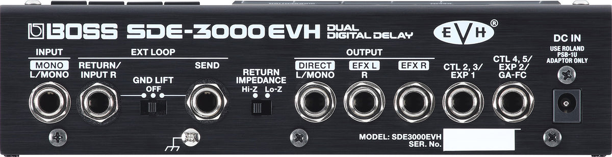 Boss SDE-3000DEVH, Dual Digital Delay – Sherwood