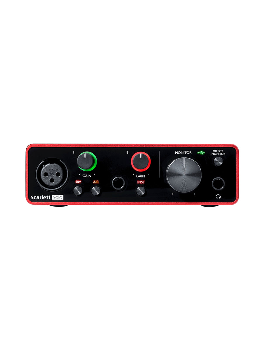 Focusrite Scarlett Solo G3 – Sherwood