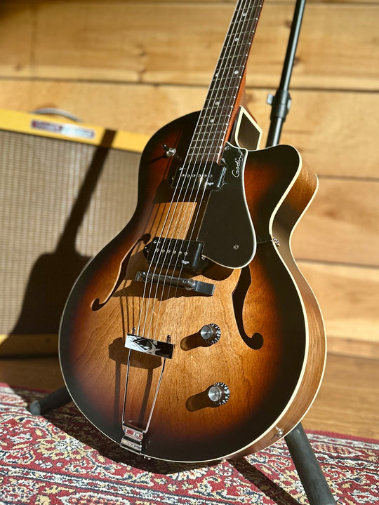 Godin 5th Ave CW Kingpin II, Vintage Burst – Sherwood