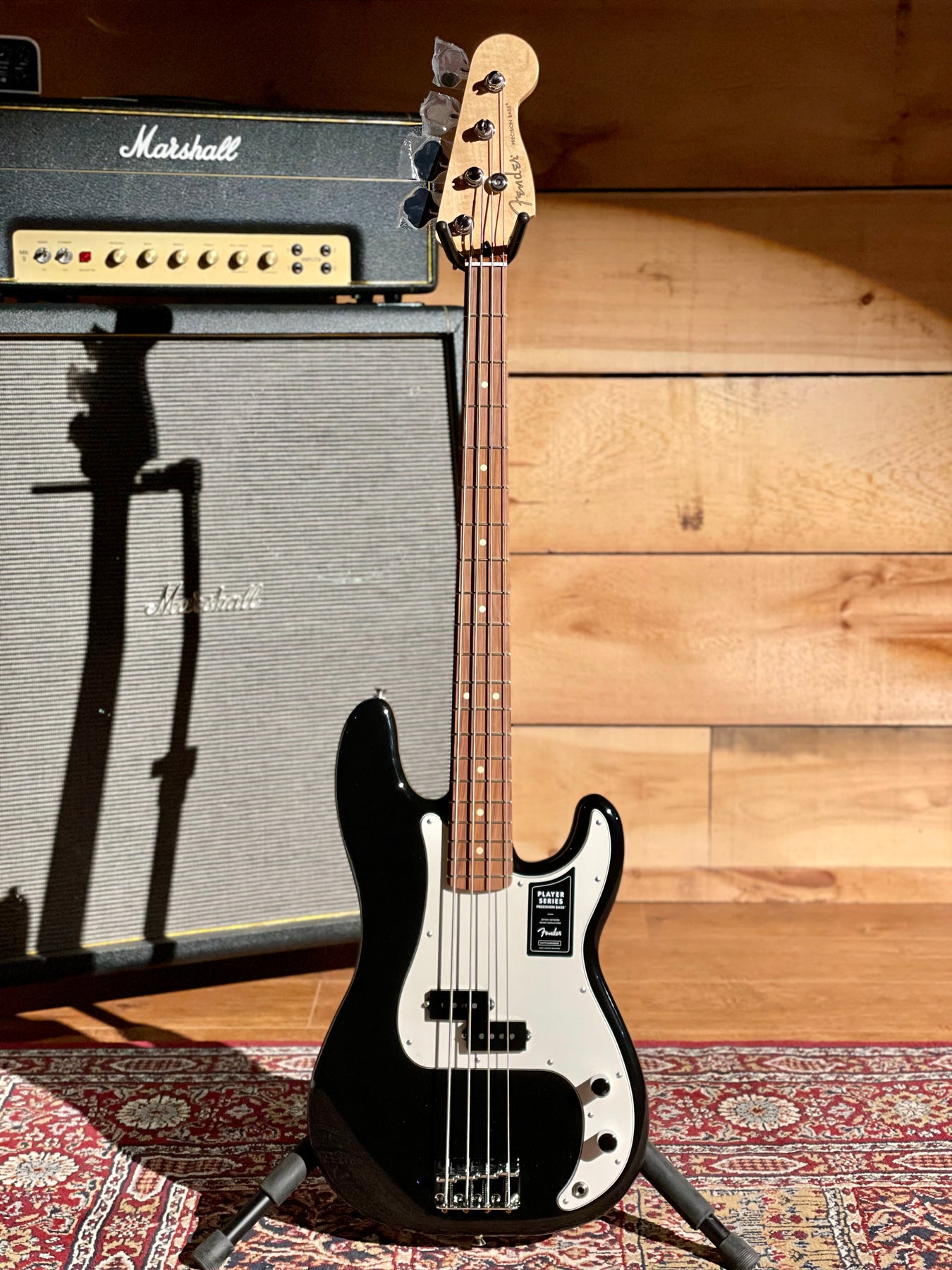 Fender Player Precision Bass, Black – Sherwood