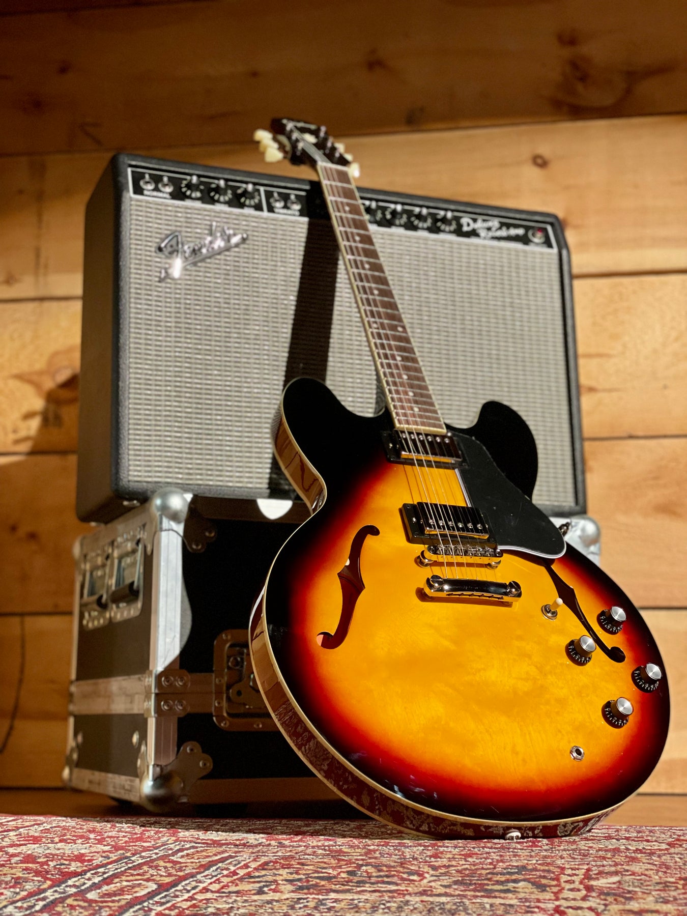 Epiphone Inspired by Gibson ES-335, Vintage Sunburst – Sherwood