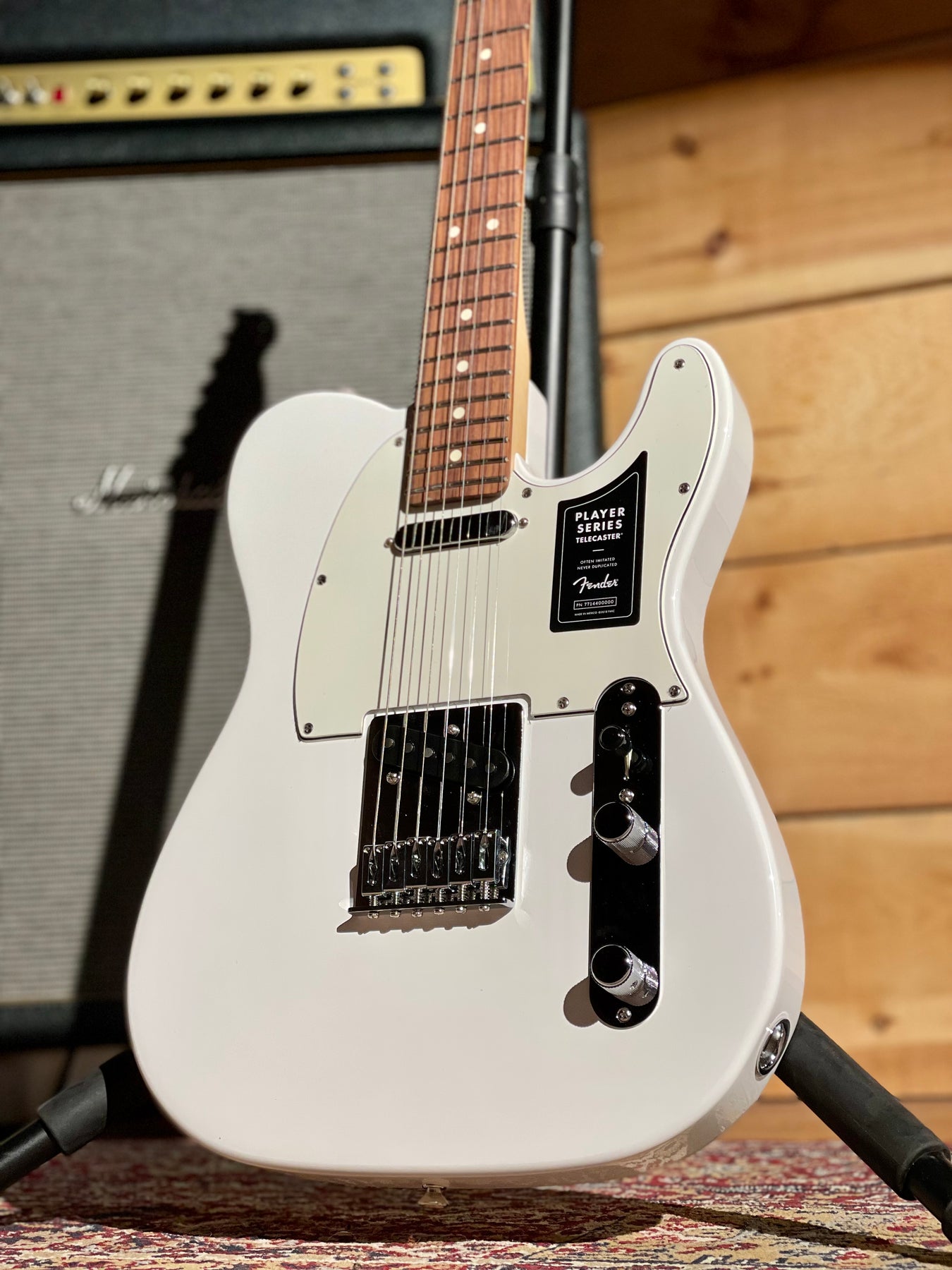 Fender Player Telecaster, Polar White – Sherwood