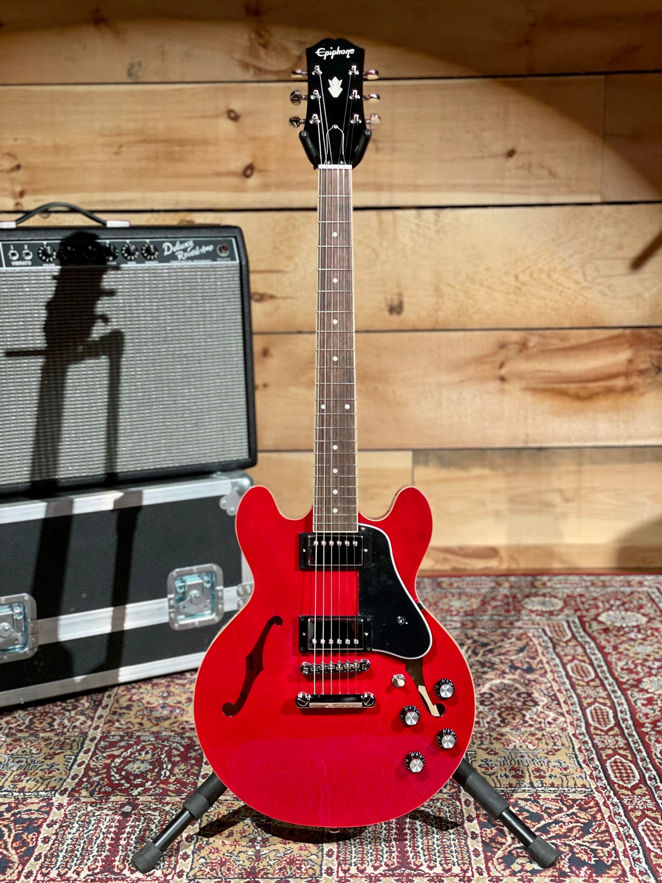 Epiphone Inspired by Gibson ES-339, Cherry – Sherwood