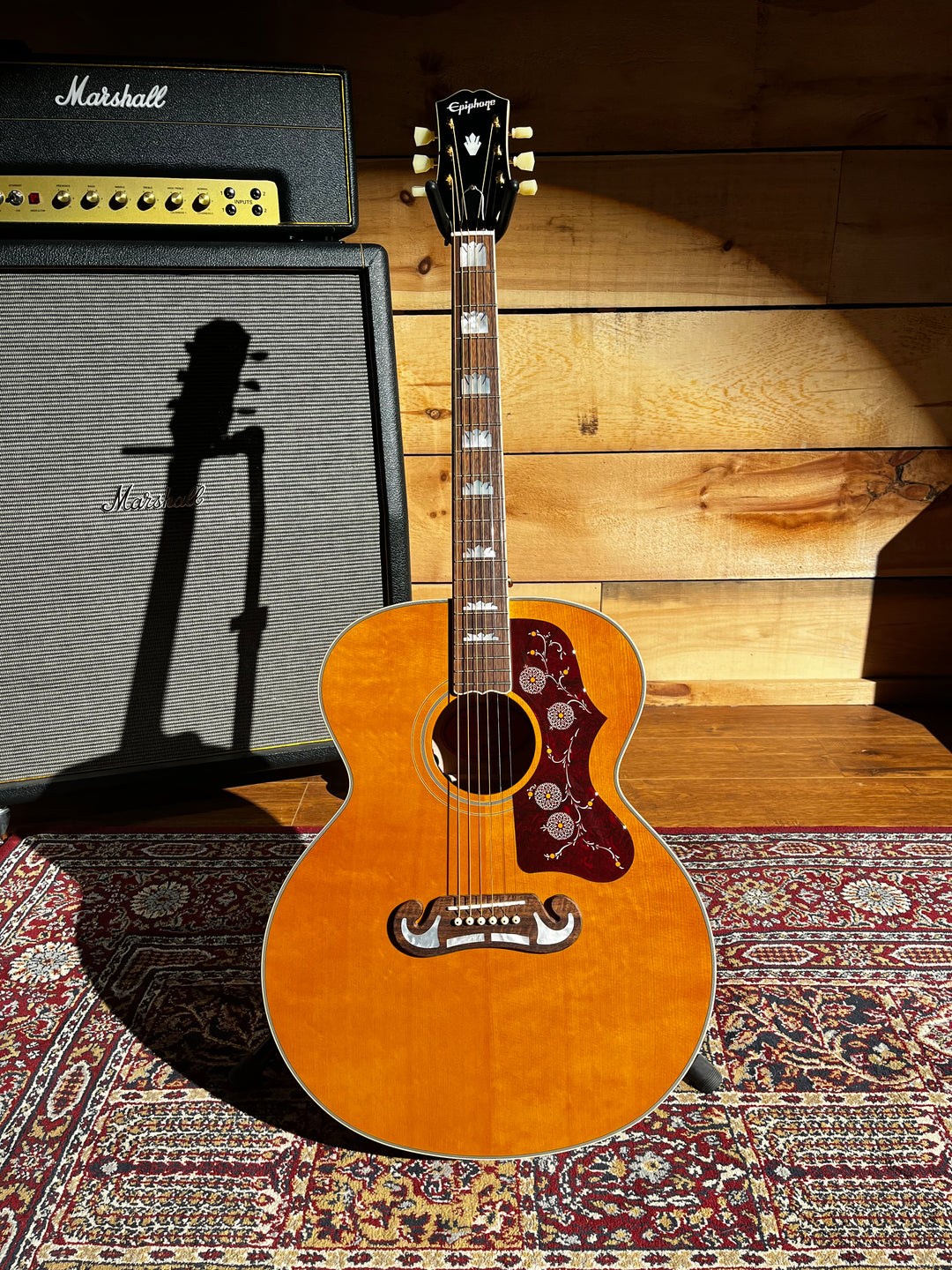 Epiphone Masterbilt J-200, Aged Antique Natural (Trade In) – Sherwood