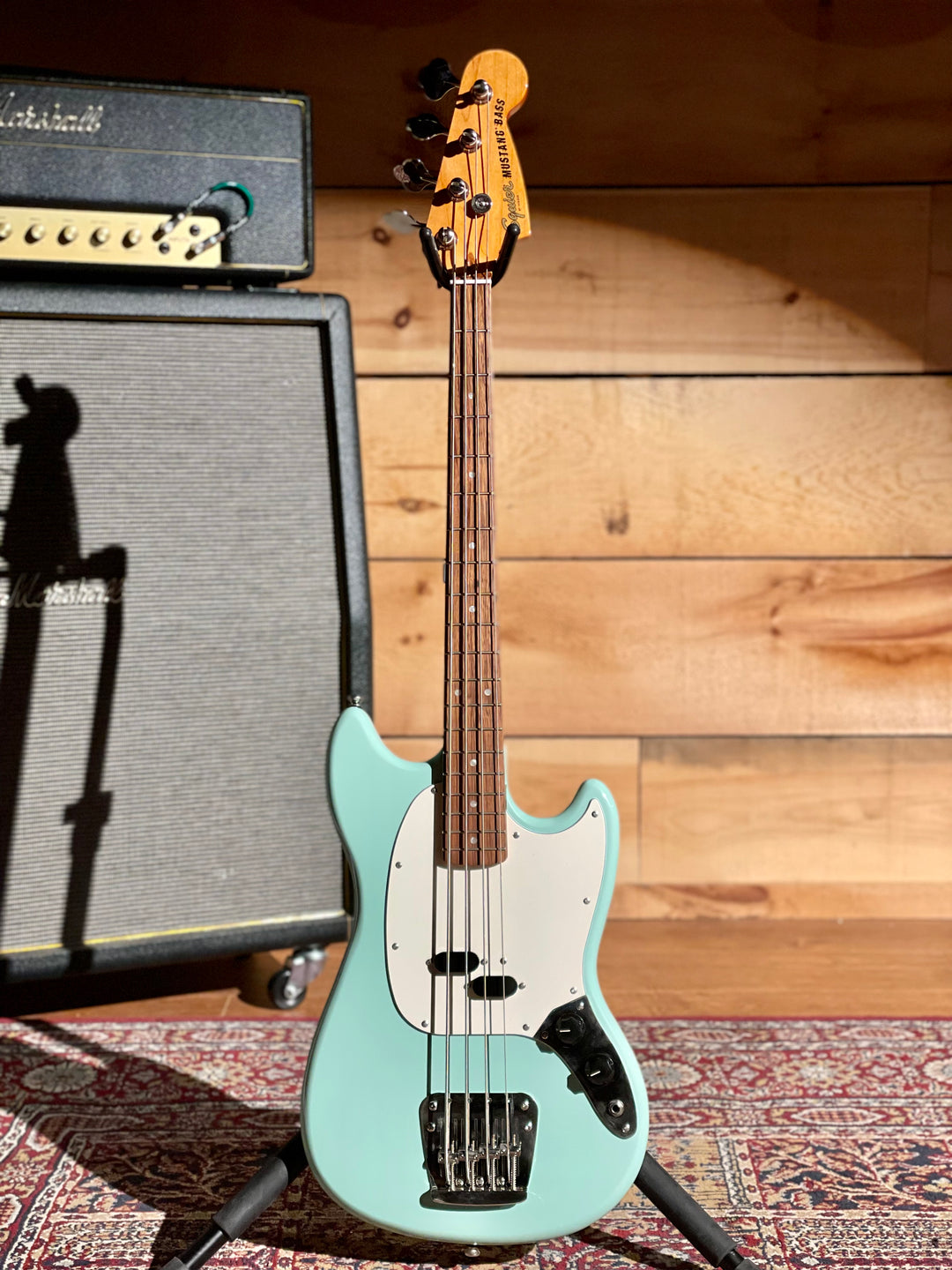 Squier Classic Vibe '60s Mustang Bass, Surf Green – Sherwood